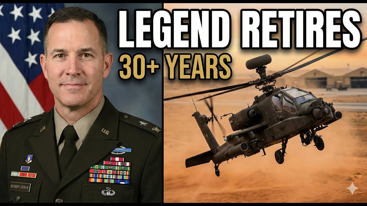 WATCH: Army Aviation Leader Signs Off: BG Roger F. Deon Jr. Ceremony After 30+ Years