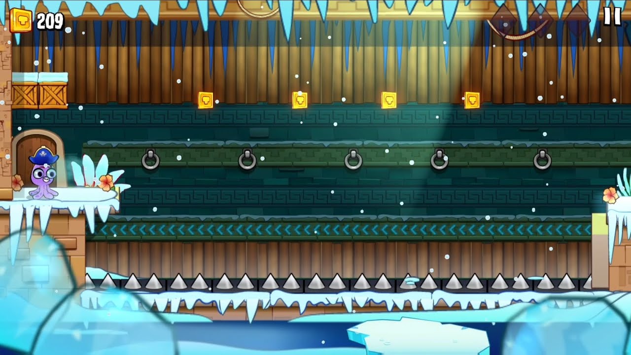 Octo Curse🐙:  Frozen Hills Level 4-7❄️