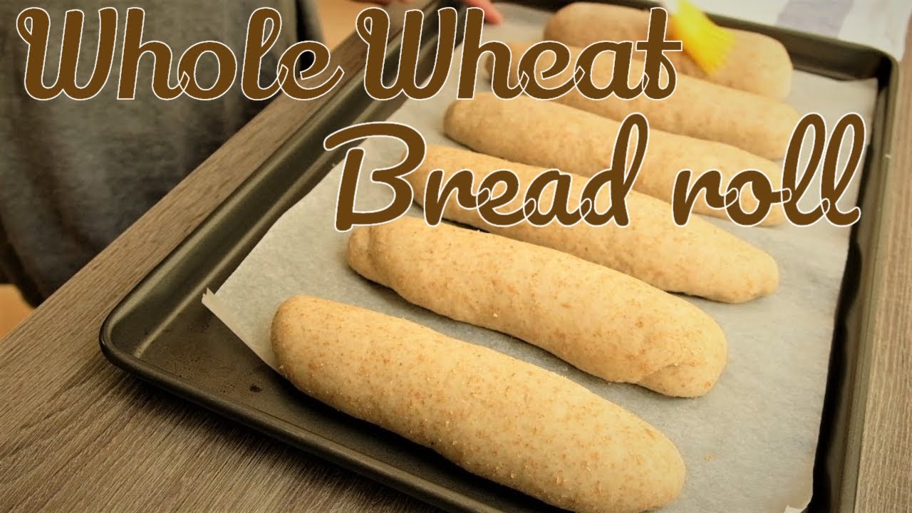 Whole wheat Bread Roll [Homemade Bread recipe][Gourmet Apron 416]