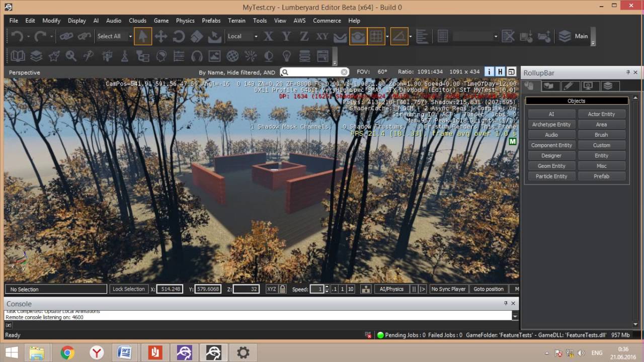 Amazon Lumberyard. Компиляция игры