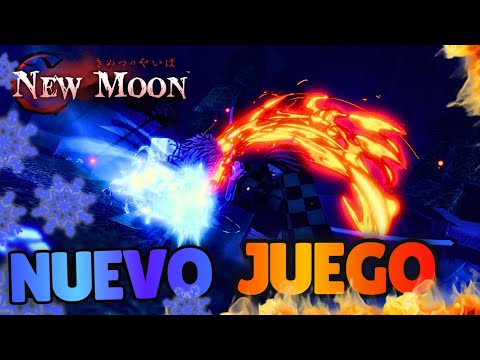 NEW DEMON SLAYER GAME on ROBLOX 🔥 NEW MOON Gameplay (Spanish)
