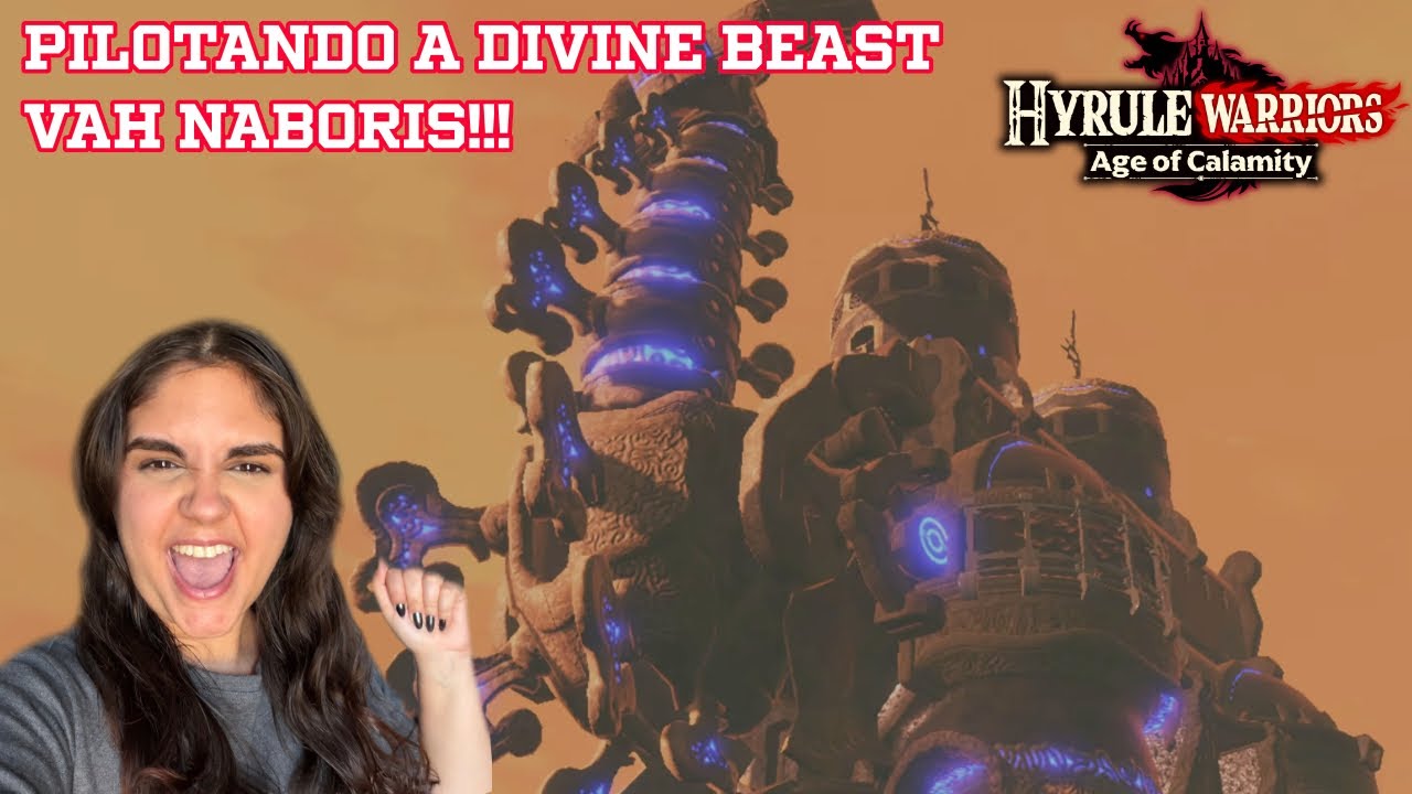 HYRULE WARRIORS: AGE OF CALAMITY #07 - Pilotando a Divine Beast da Urbosa !!! (Nintendo Switch 2)