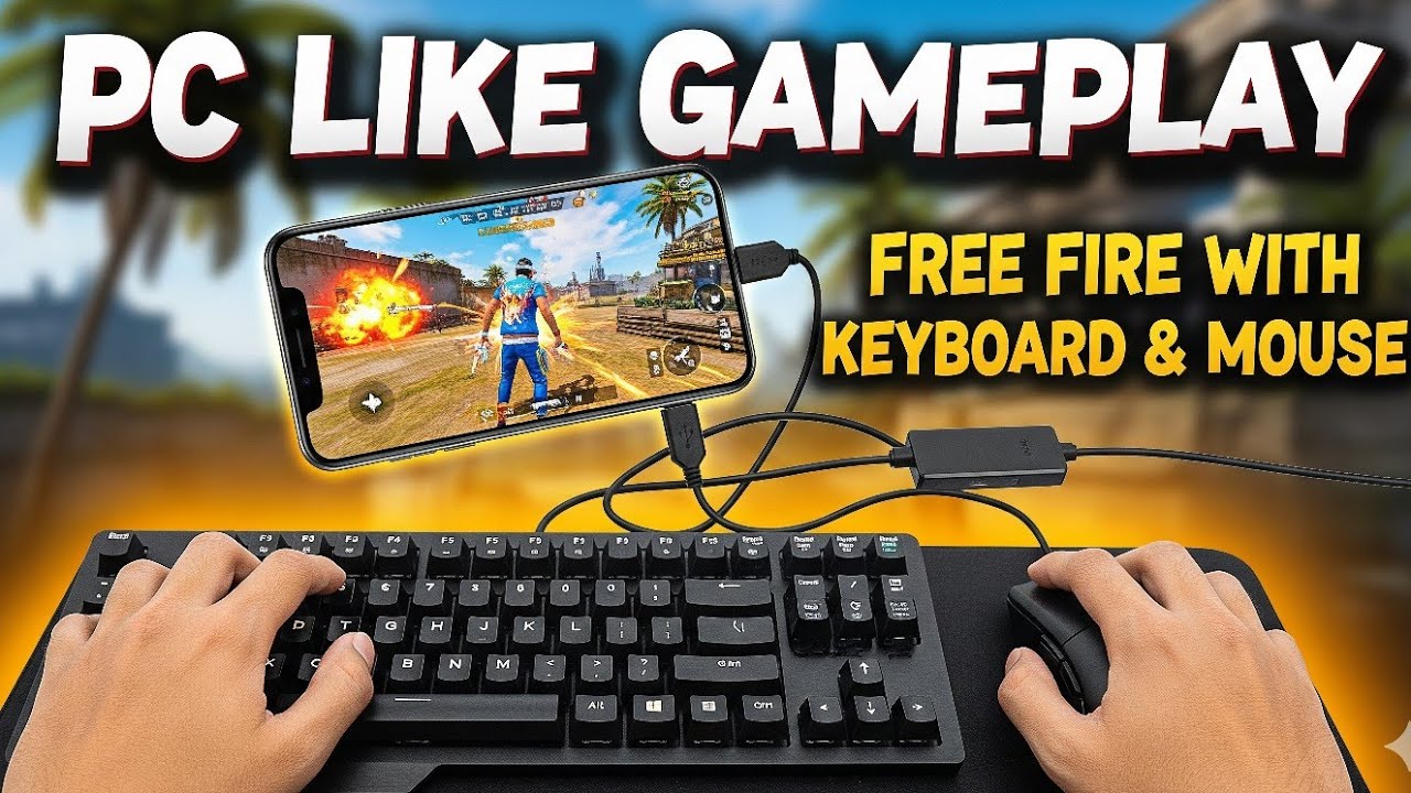 Mini PC Build In Mobile Setap Under 1k₹ 😱 | How To Play Free Fire 🔥 Keyboard and mouse 💀