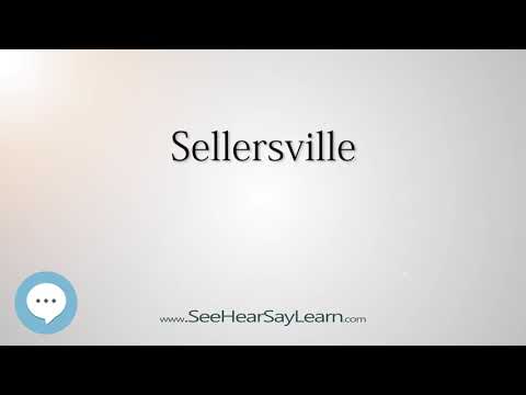 Sellersville (How to Pronounce Cities of the World)💬⭐🌍✅