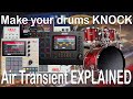 Make your drums KNOCK! The Air Transient plugin explained in the Akai MPC Standalone.