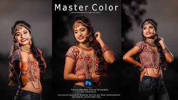 How to Edit Professional Photography | Back Orange Preset  l Photoshop CC Tutorial l SC Creation II