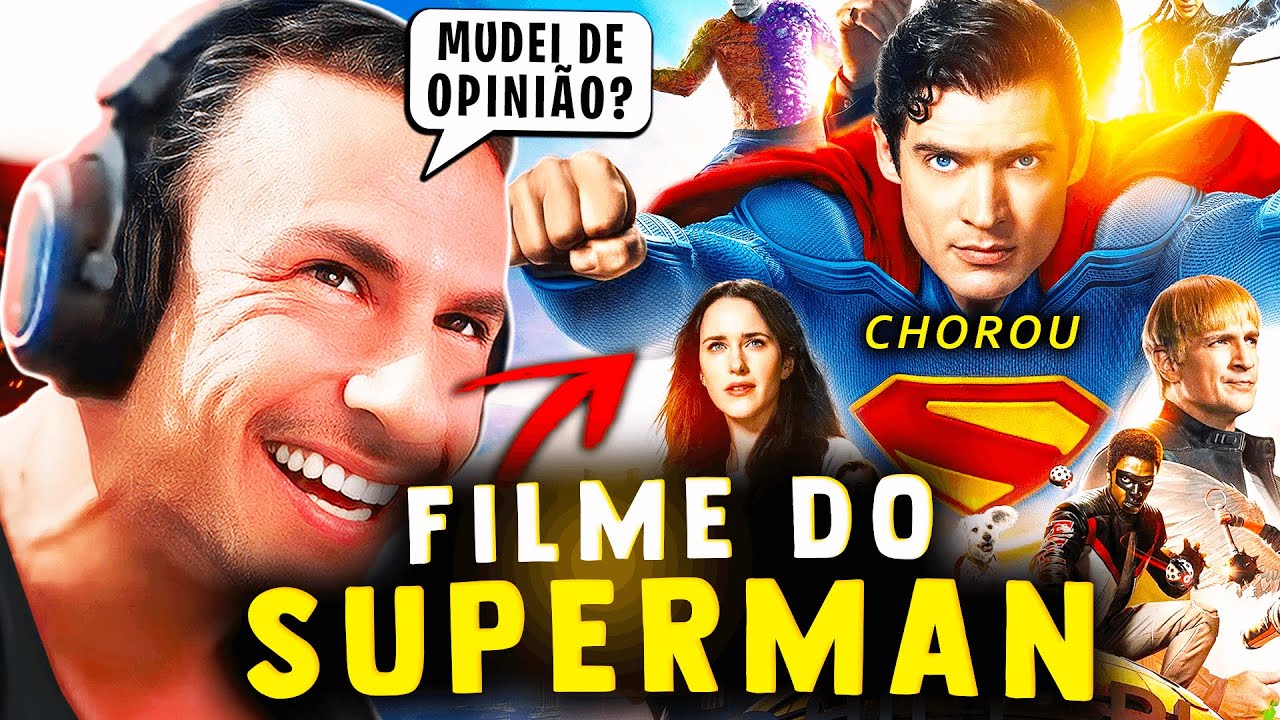 SUPER XANDÃO ASSISTINDO - NOVO FILME DO SUPERMAN 2025 (XANDÃO SE EMOCIONOU NO FINAL?)