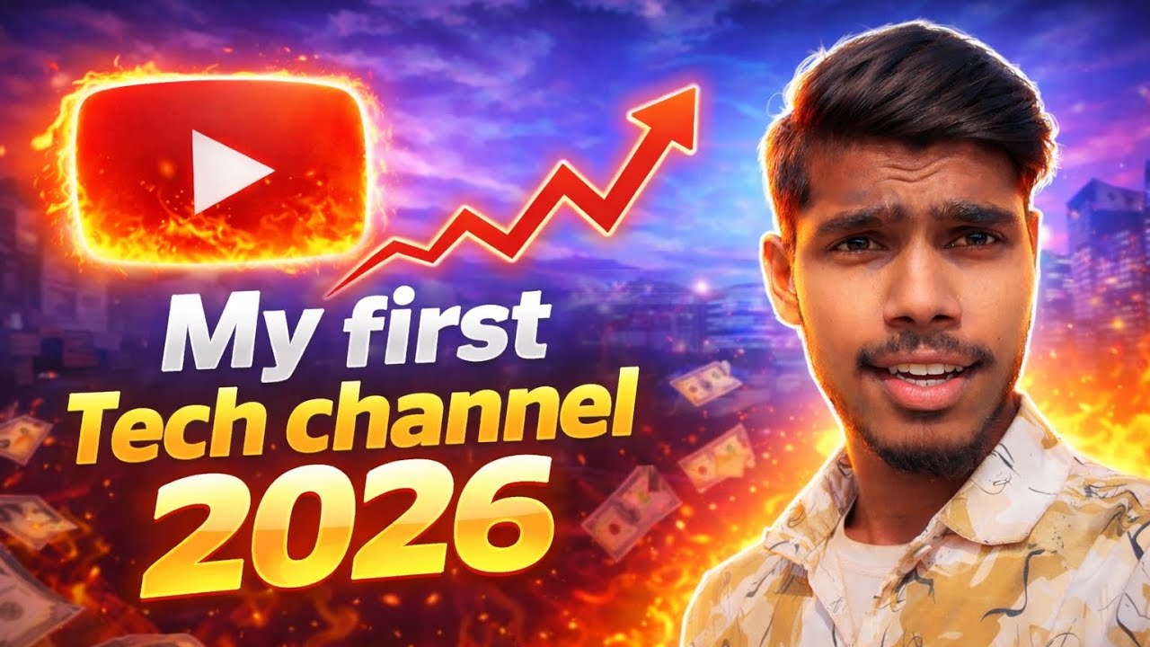 My first Tech channel 2026 !! 