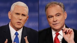 The contentious vice presidential debate in 90 seconds