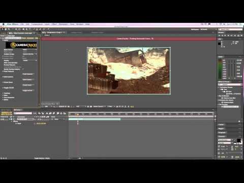 Tutorial #21 Motion Tracking all in AE! (CameraTracker)
