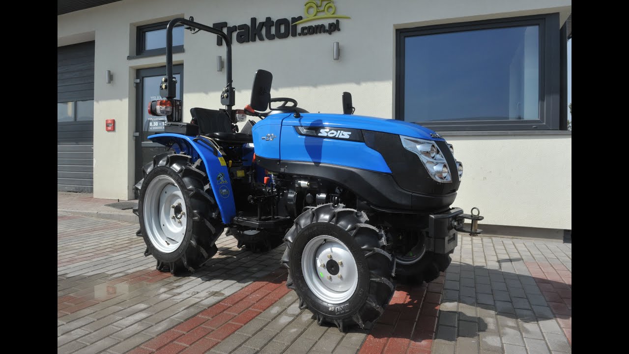 Solis 20 4x4 18,2 KM silnik Mitsubishi mini ciągnik traktorek TRAKTOR.COM.PL