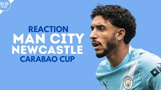 Thumbnail for Wembley Again | Man City 3-1 Newcastle United Match Reaction | Carabao Cup