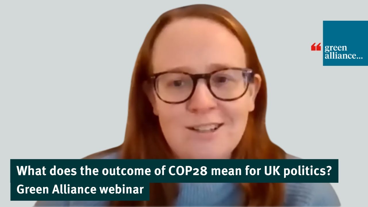 What does the outcome of COP28 mean for UK politics?