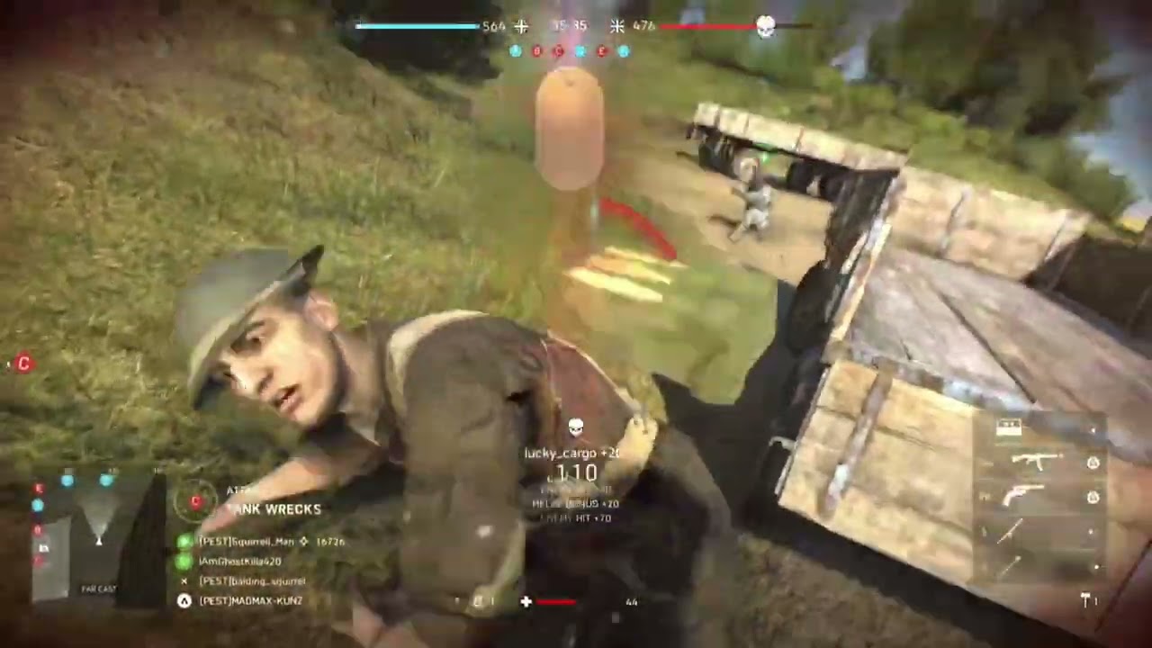 Battlefield V melee kills