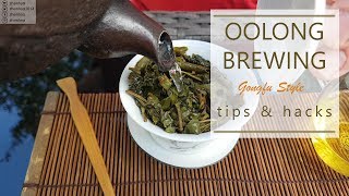 How to brew oolong tea - best tips for brewing unknown tea | Gonfu brewing | ZhenTea