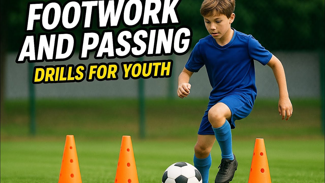 Soccer Agility Footwork Drills For Youth | Advance Passing Drills| Ball ...