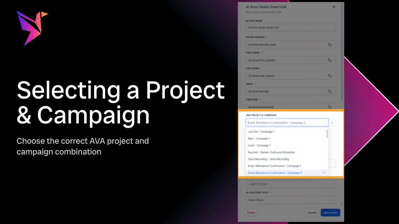 AI Voice Studio Smart Call