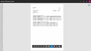 Print of Work Order from the Sales Order - Microsoft Dynamics 365 Business Central