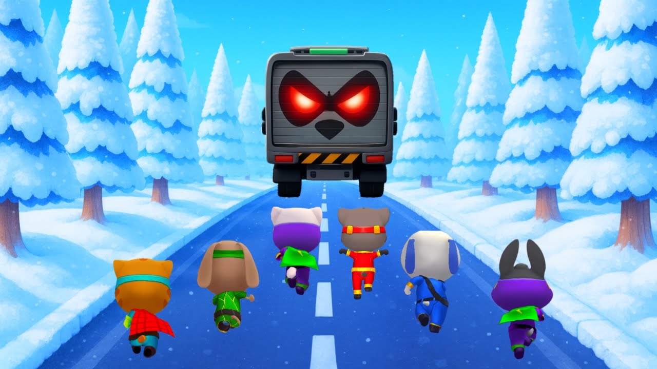 Squid Game Talking Gold Run | My Talking Tom Friends Squid Game | Talking Angela 2 Squid Doll 🧀🧀🧀