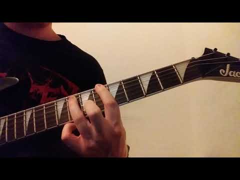 Deicide sacrificial suicide guitar cover