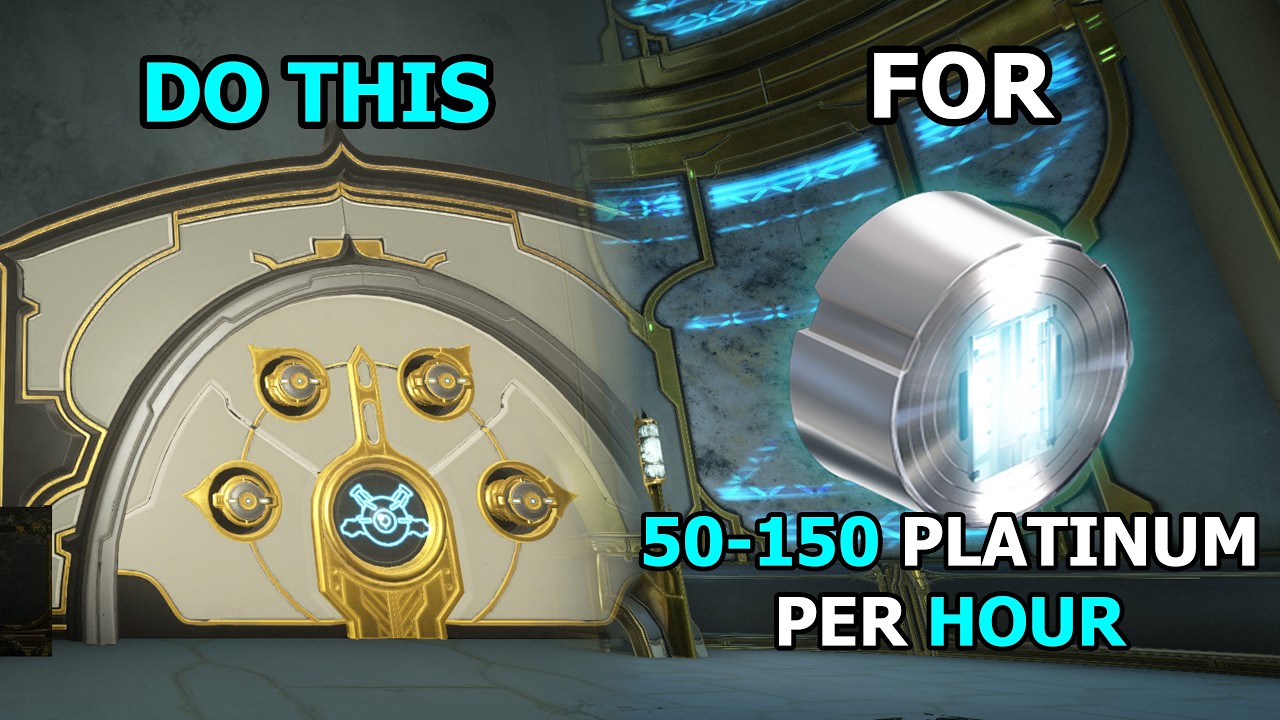 How I Farm 50-150 Platinum/Hour With Corrupted Mods in Warframe as a Early to Mid player
