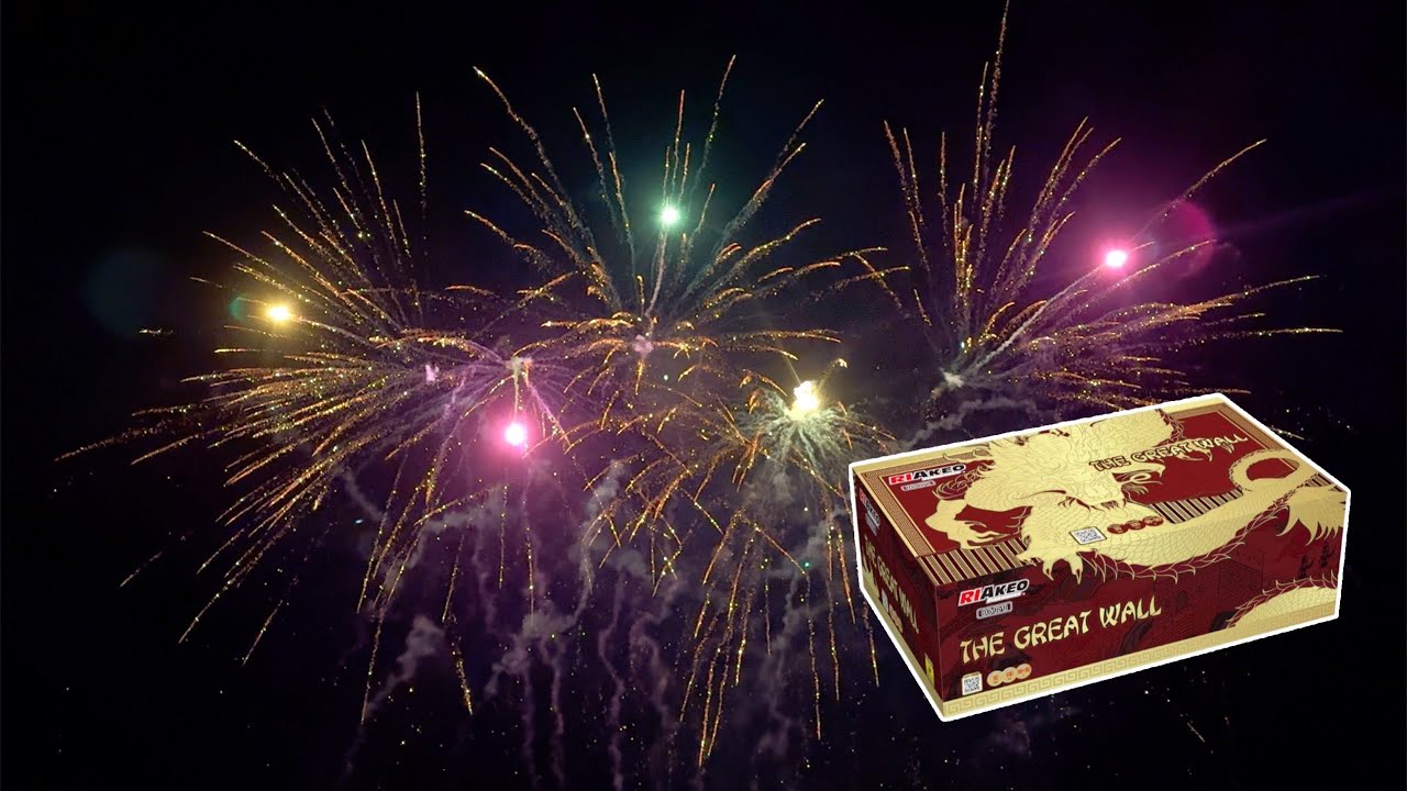 [4K] Riakeo The Great Wall Feuerwerkverbund | Wunderschön 🤩