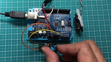Arduinoで作ろう(12)　サーボモータを動かす