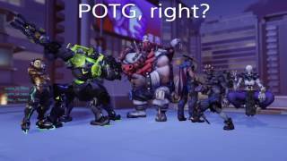 Overwatch Competitive - QUINTUPLE KILL, POTG...Right