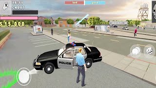 City Policeman Officer Simulator #1 – Police Car Driving – Android Gameplay screenshot 1