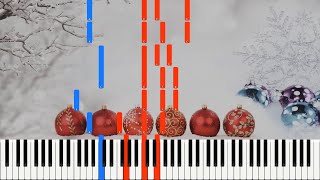 Felix Mendelssohn - Hark! The Herald Angels Sing | Piano Synthesia | Library of Music