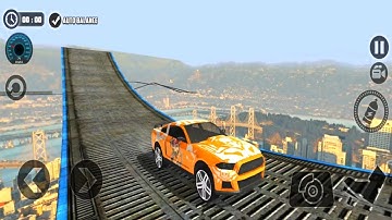 Impossible Car Stunt Games: Android Gameplay, Frolic Games Studio, Car Games, TGaming01, Part - 3