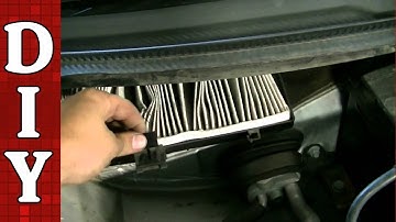 How to Remove and Replace a Cabin Air Filter   Audi VW A6 A4 Passat