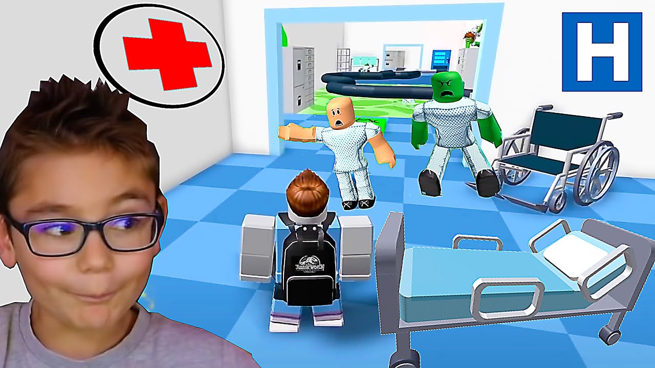 JE DOIS M'ECHAPPER DU PIRE HÔPITAL DE ROBLOX  ! (Escape Hospital Obby Roblox)