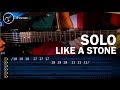 Cómo tocar "Like a Stone" en Guitarra Eléctrica SOLO (HD) Tutorial - Christianvib