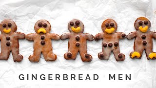 Vegan Gingerbread Men Cookies