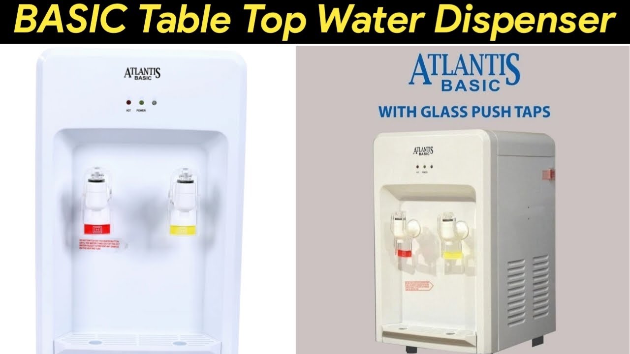 BASIC Table Top Water Dispenser | हॉट और नार्मल पानी का विकल्प