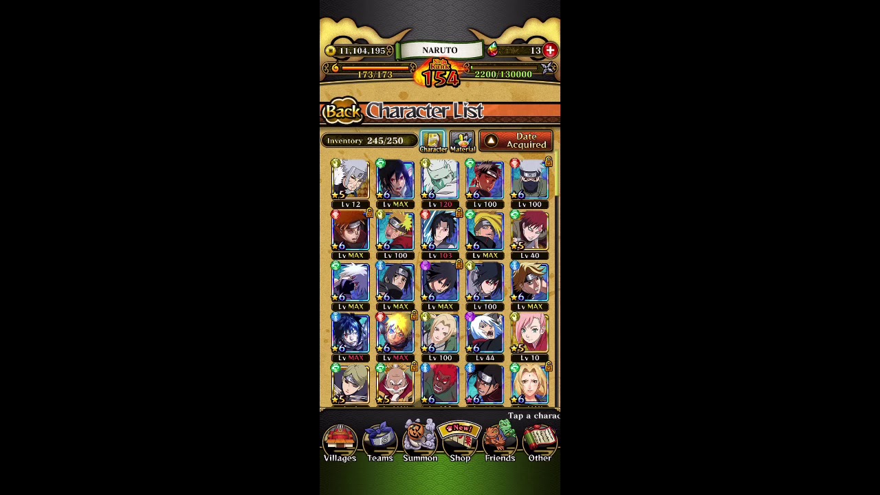 Free Naruto Blazing Account Giveaway!!