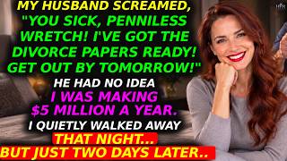 My Husband Divorced Me Thinking I Was Broke—2 Days Later, He Regretted It.... | Her Revenge Truths screenshot 1