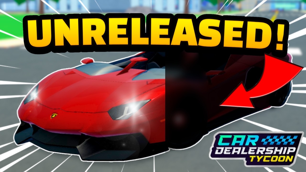 😱 4 New *UNRELEASED* Cars GOT LEAKED In Car dealership tycoon! | Mird CDT