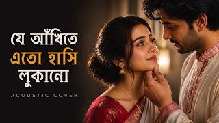 Je Ankhite Eto Hasi Lukano 💕 যে আঁখিতে এত হাসি লুকানো | Acoustic Cover Song | Uttam Kumar | Suchitra