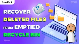 How to Recover Deleted Files from Emptied Recycle Bin | 3 Proven Ways