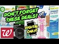 WALGREENS DIGITAL ONLY DEALS | CHEAP ALLERGY, MAKEUP & MORE!