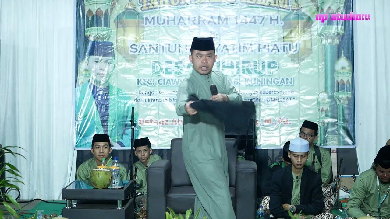 USTADZ KOLECER BERULAH LAGI BIKIN IBU-IBU TAHAN TAWA 🤣🤣🤣 CERAMAH LUCU USTADZ ATVI HAQ KHOERUNNAS