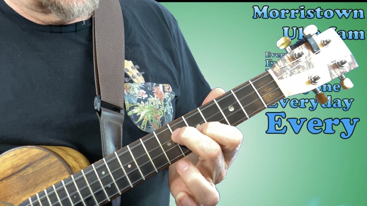 Everybody Wants To Rule The World Tears For Fears (ukulele tutorial