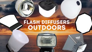 FLASH DIFFUSERS OUTDOORS - which one is best?