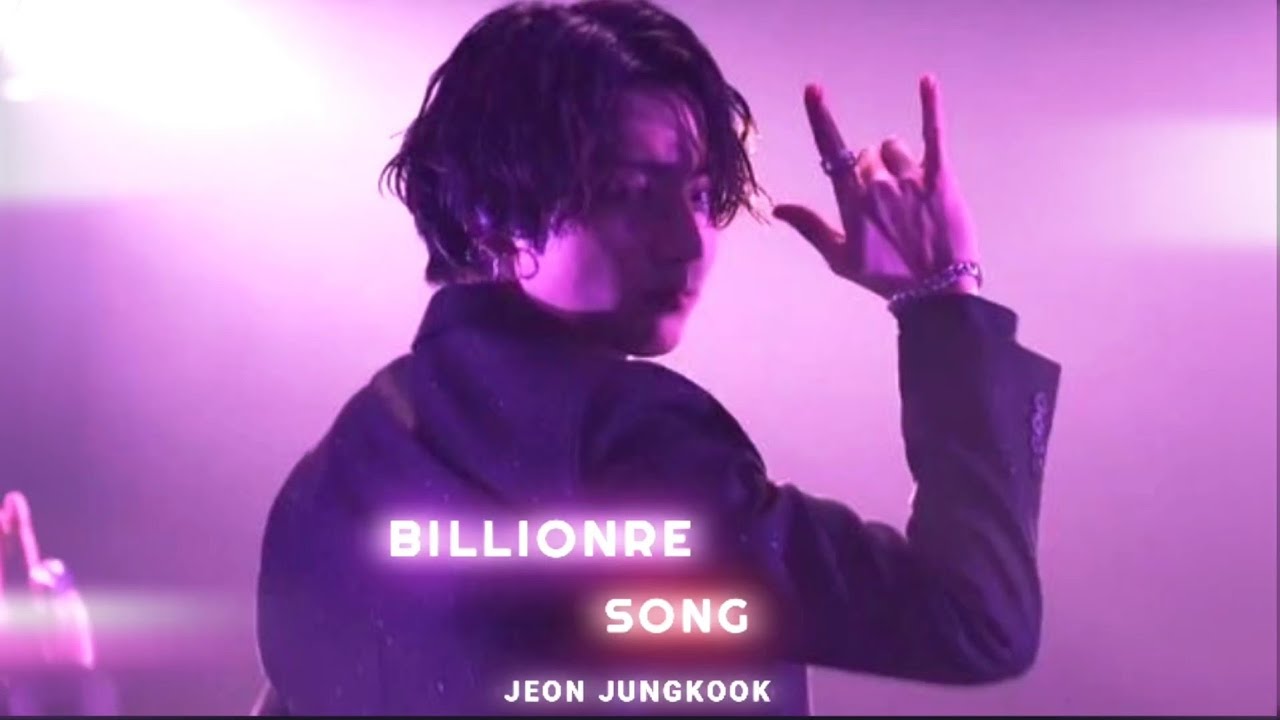 BILLIONRE SONG || M\V || JUNGKOOK || 2025 VIDEO || 