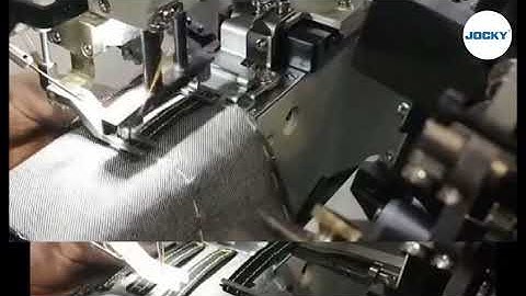 JK254-ZD Full automatic double needle belt loop sewing machine