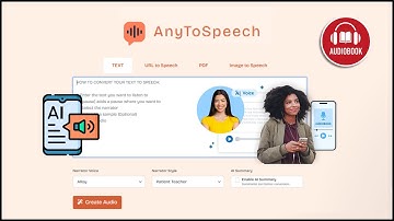 Text to Speech AI FREE | PDF to AudioBook Converter | AnyToSpeech 2025