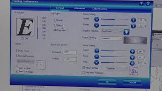 Vector Cutting on the laser cutter Profile