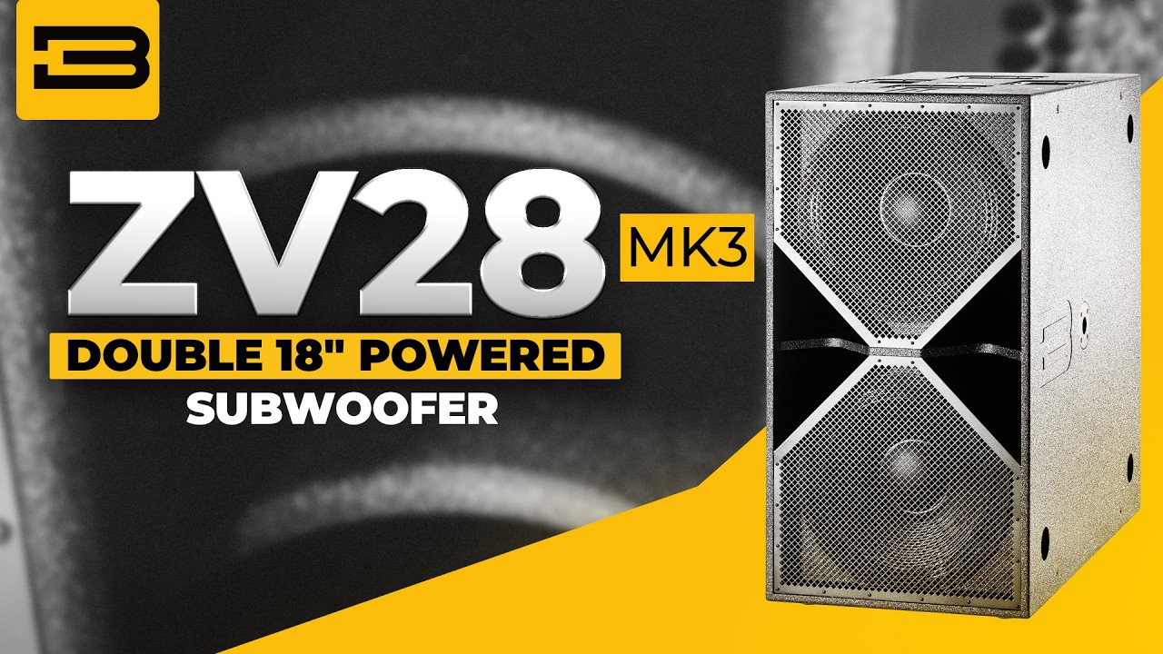 ZV28-MK3: Чрезвычайно низкие басы (23 Гц) — не просто громкие басы.